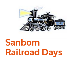 Sanborn Railroad Days logo